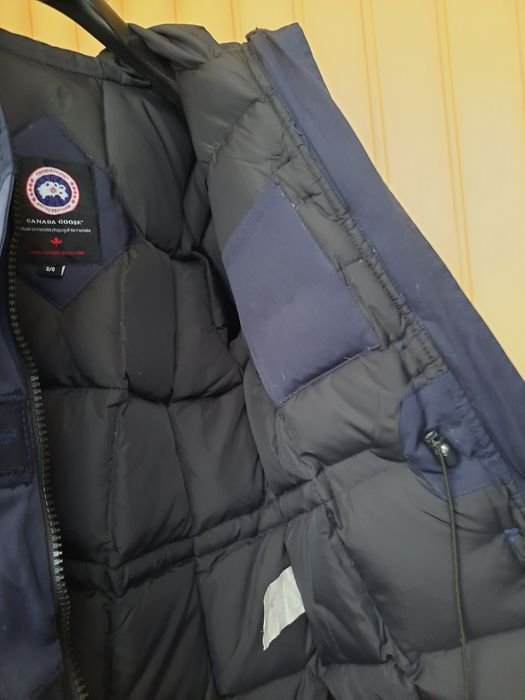 Donna Canada Goose Giacca Piumino Blu Navy 34