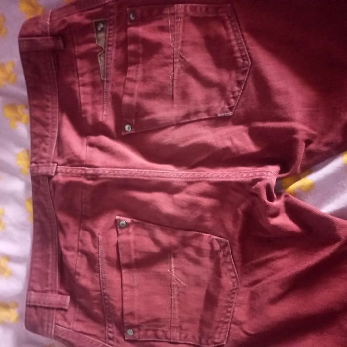 Men Jeans Navy Denim 34