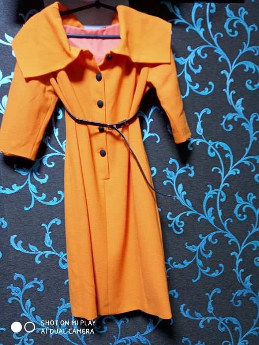 Женский Sonia Rykiel Платье Оранжевый 40