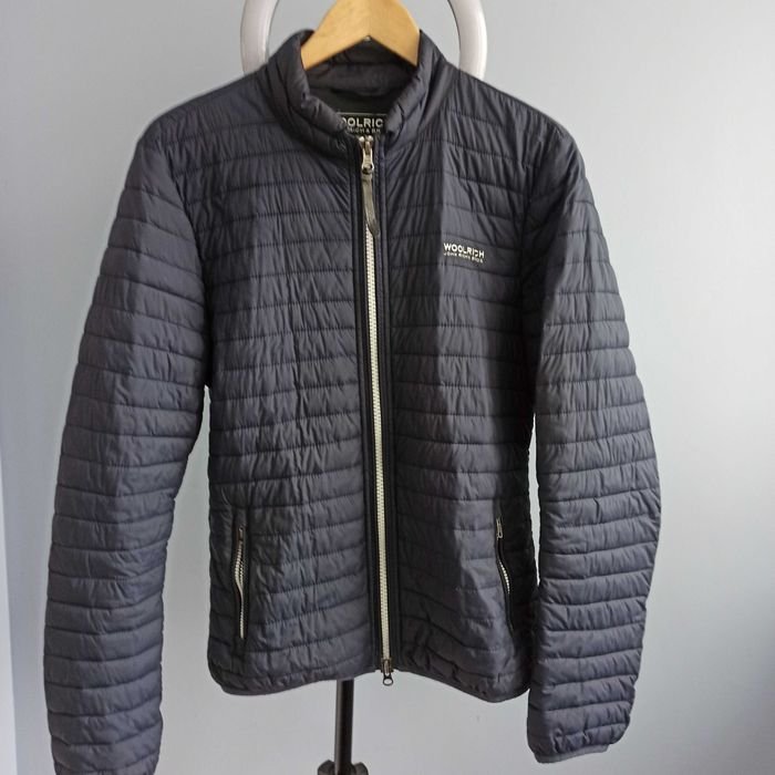 Мужской Woolrich Куртка Тёмно-синий Полиэстер 38