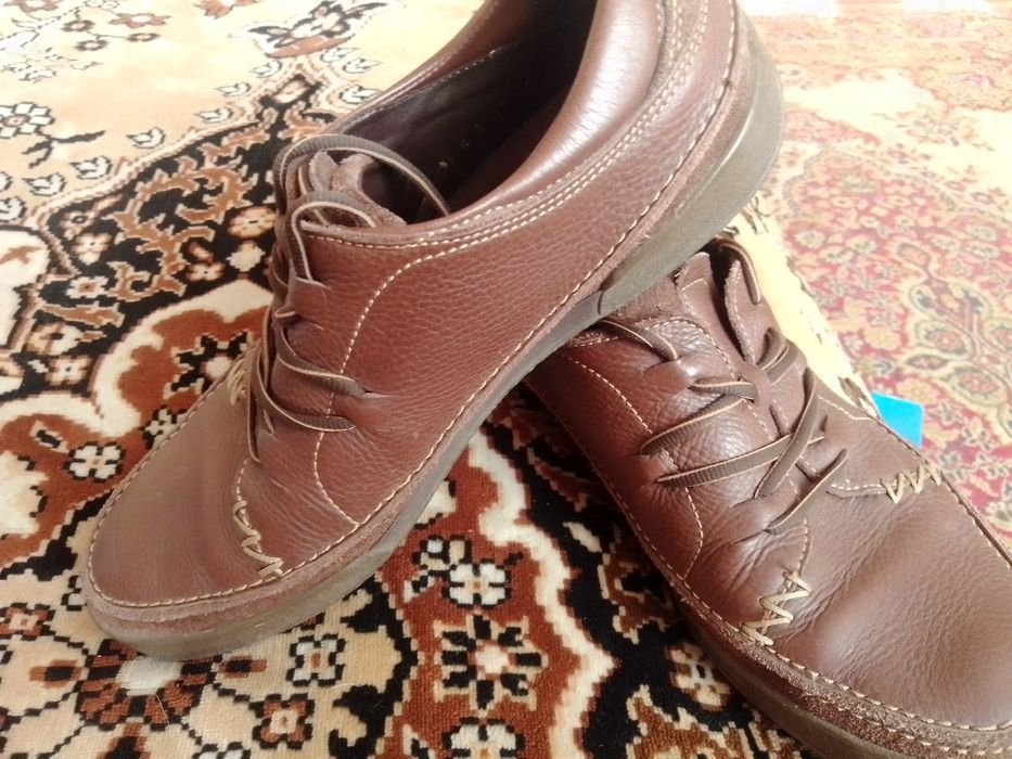 Men Sioux Loafers Brown Leather 42