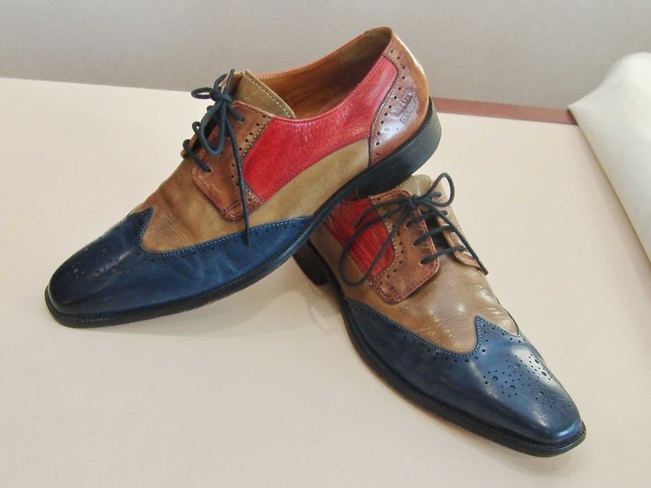 Men Melvin & Hamilton Heels Black Leather 43.5