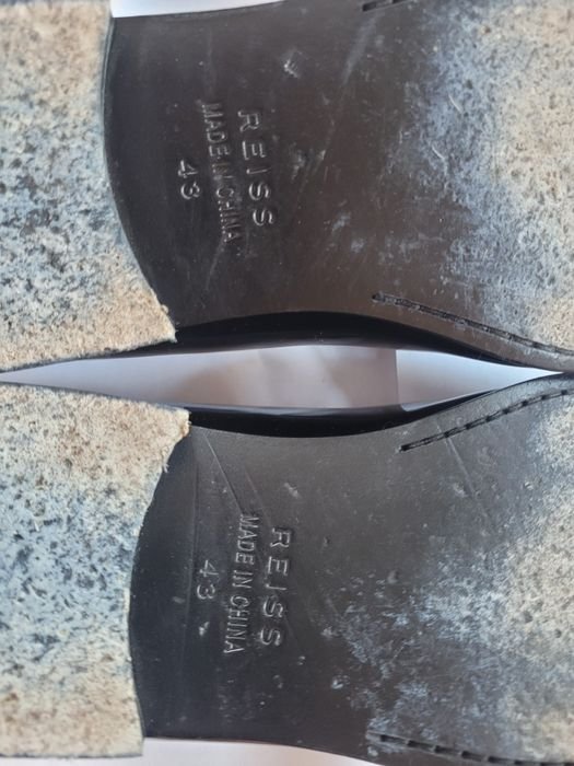 Мужские Reiss Туфли Чёрные 43