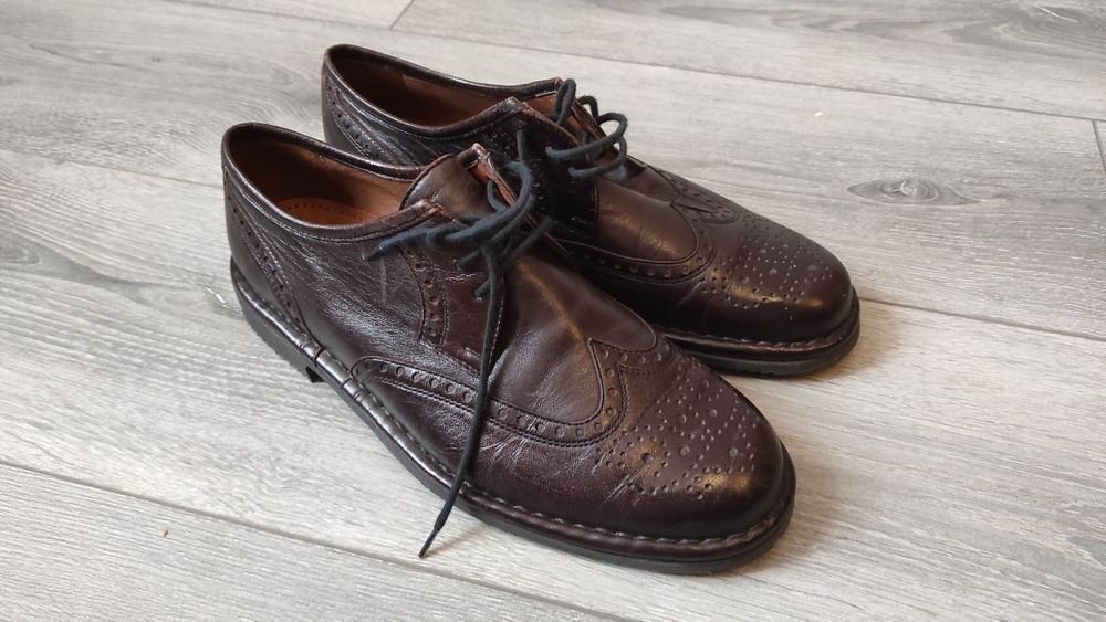 Herren Sioux Absätze Braun Leder 42