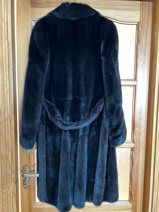 Femme Manteau En Vison Marron 38