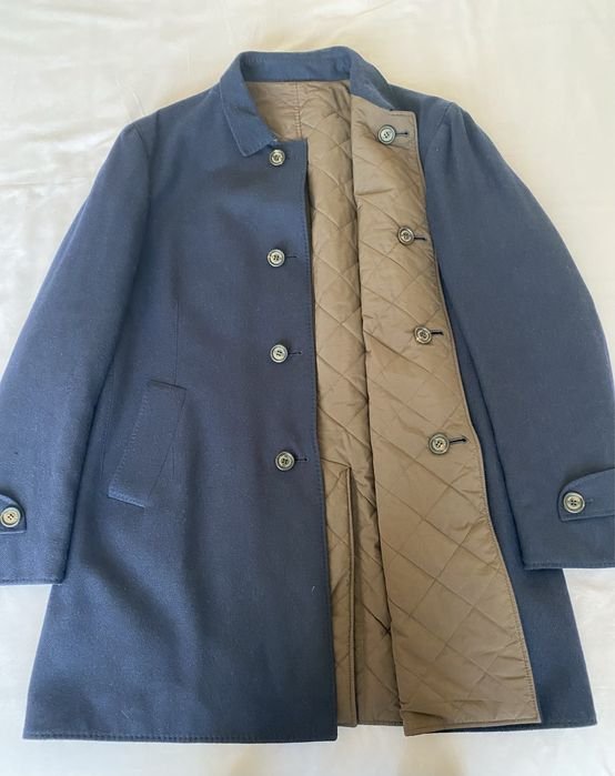 Женское Brunello Cucinelli Пальто Тёмно-синий