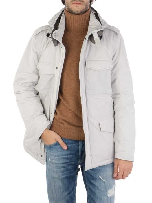 Homme ASPESI M65 Veste Blanche Polyester S