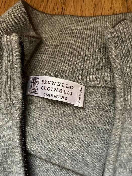 Brunello Cucinelli Светр Серый 52