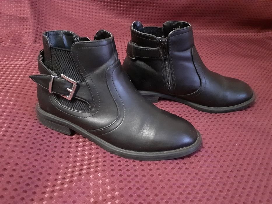 Мужские Nine West Ботинки Чёрные 36