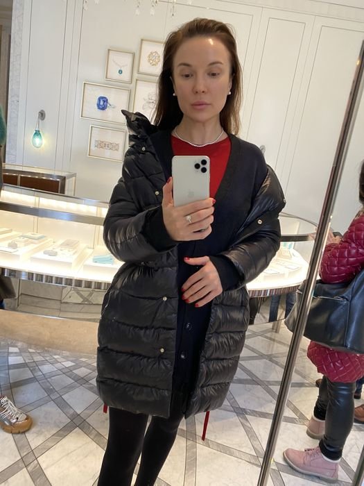 Women Herno Down Jacket Black 38