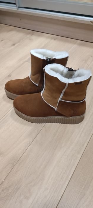 Women Daniel Hechter Uggs Orange Leather 38