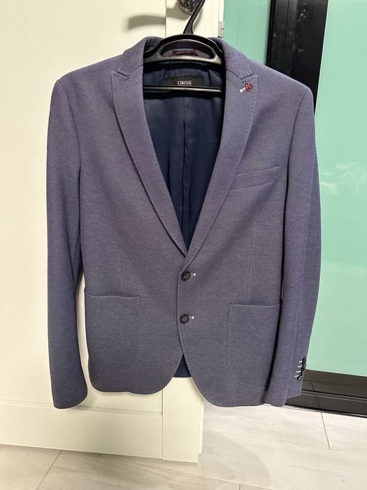 Мужской Cinque Пиджак Тёмно-синий 40