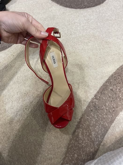 Женские Guess Босоніжки Красные  