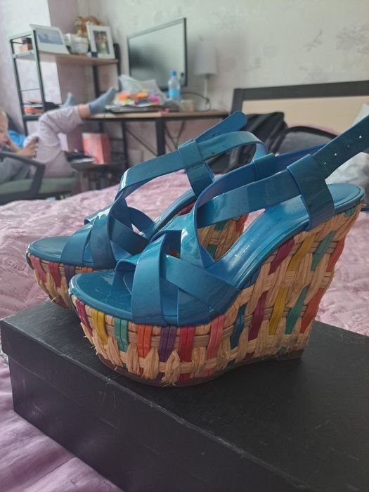 Женские Casadei Босоножки Кожа 35