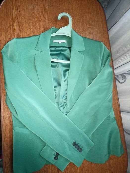 Women ETAM Blazer Turquoise 36