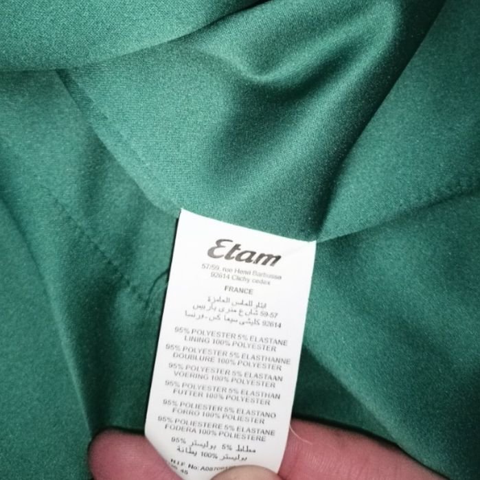 Women ETAM Blazer Turquoise 36