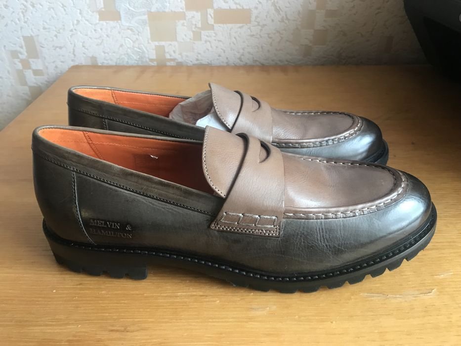 Женские Melvin&Hamilton Лоферы Коричневый Кожа 42