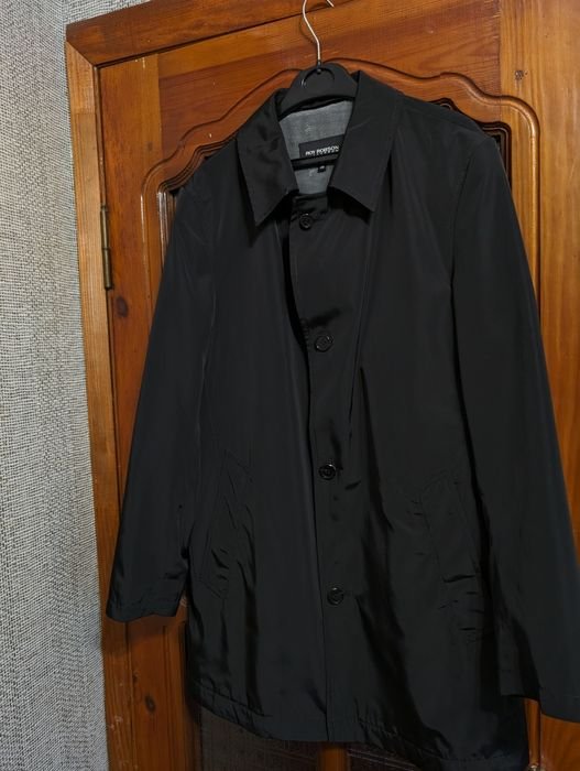 Мужской Roy Robson Тренч Чёрный 38