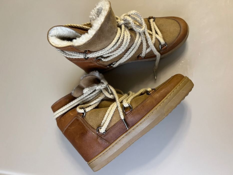 Женские Isabel Marant Nowles Коричневый