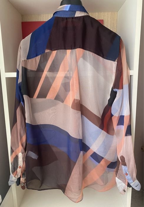 Femme Paul Smith Chemise Multicolore Soie 36