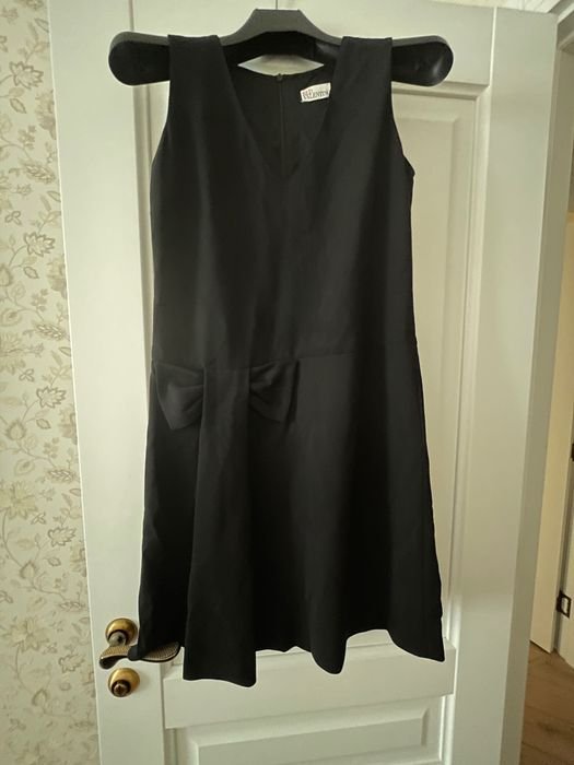 Женское Red Valentino Платье Чёрное 36