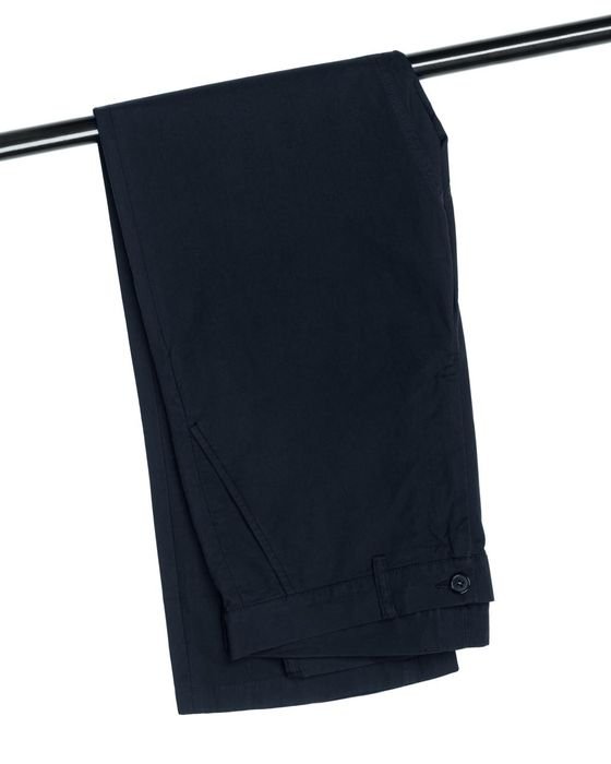 Herren Dries Van Noten Hose Marineblau Baumwolle