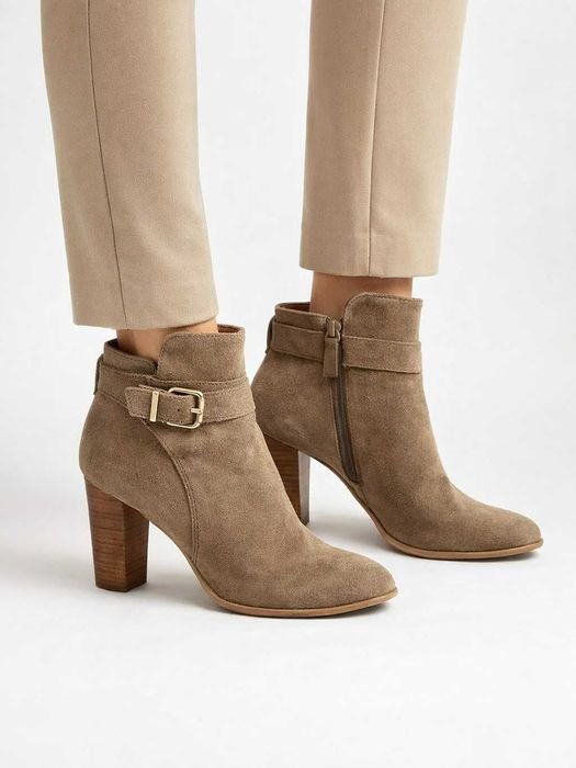 Женские REISS Ботильоны Коричневый Замша 38