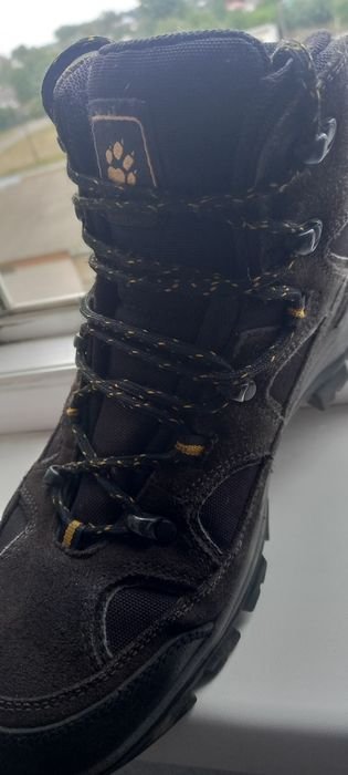 Мужской Jack Wolfskin Ботинки Коричневый Нубук 42