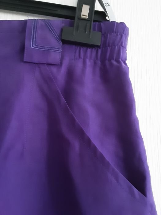 Damen Gerry Weber Rock Lila Seide 38