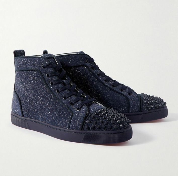 Christian Louboutin Sneakers Blau 45