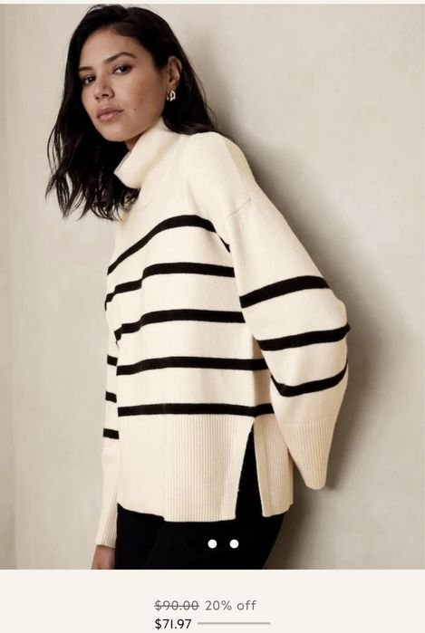 Uomo Banana Republic Maglione Grigio Lana 34