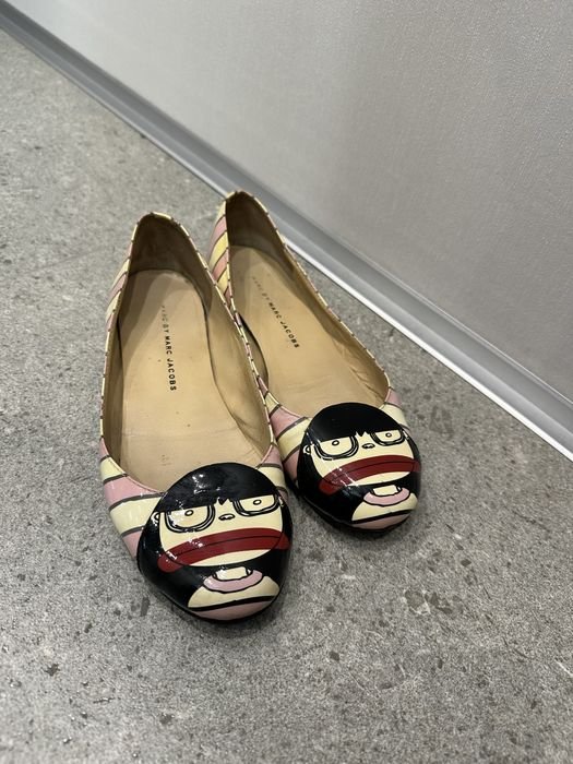 Женские Marc Jacobs Туфли Чёрные Кожа 36