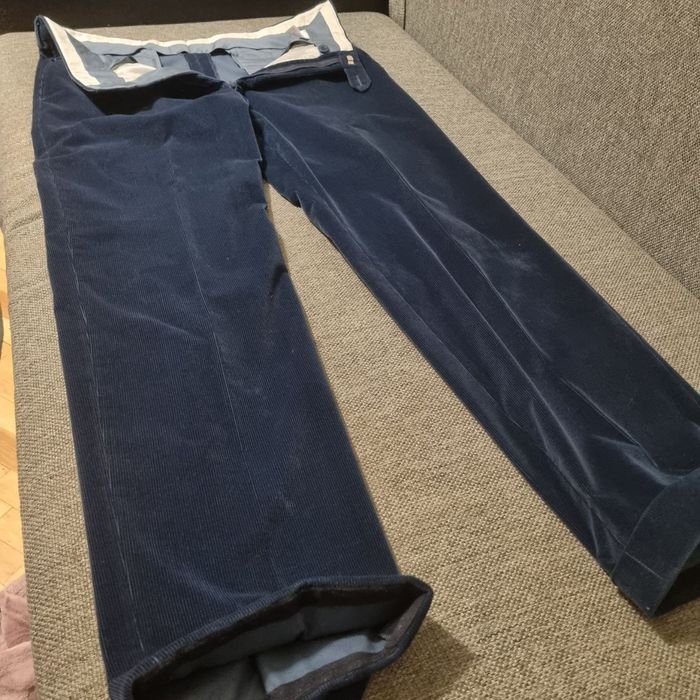 Мужские Brioni Брюки Тёмно-синий 36-38