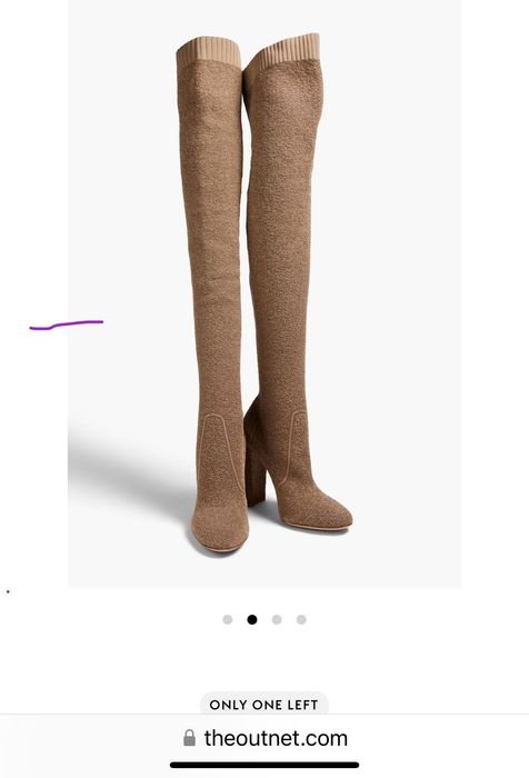 Women Gianvito Rossi Over-the-knee Beige 36