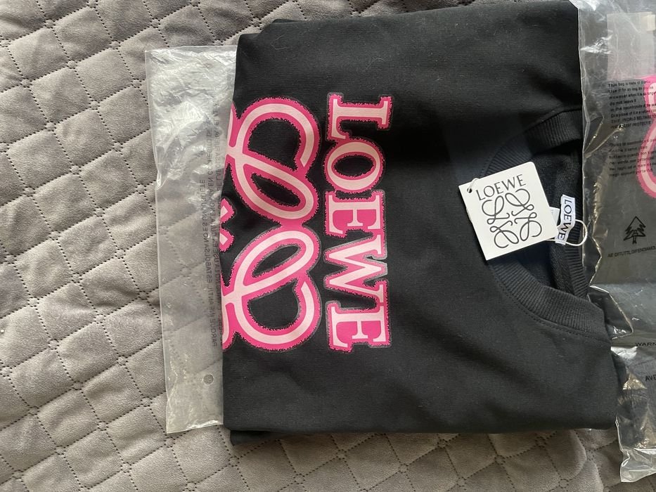 Мужской Loewe Свитер Чёрный 36