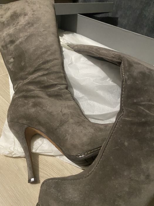 Мужские Ballin Черевики Серый Замша 37.5