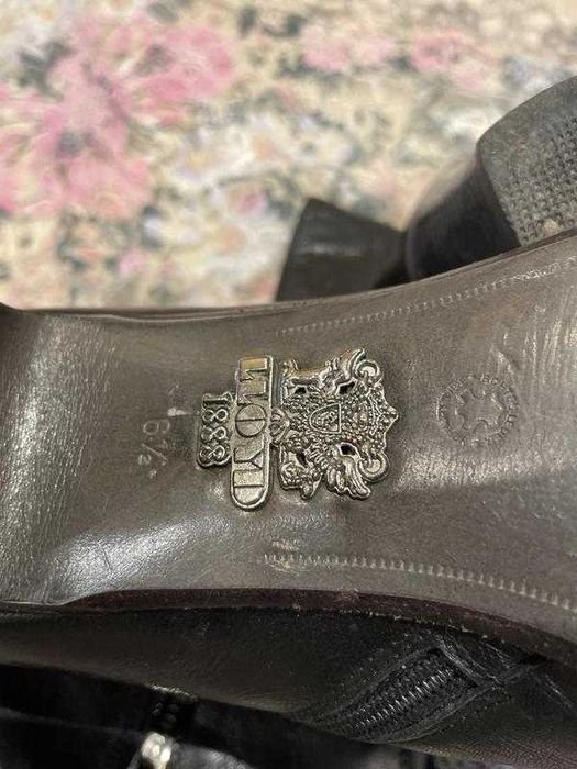 Женские Lloyd Ботинки Чёрные Кожа 39.5