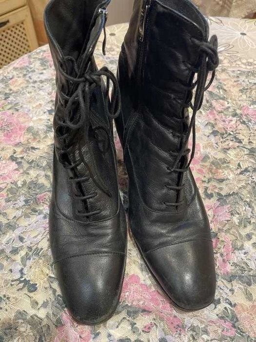 Женские Lloyd Ботинки Чёрные Кожа 39.5