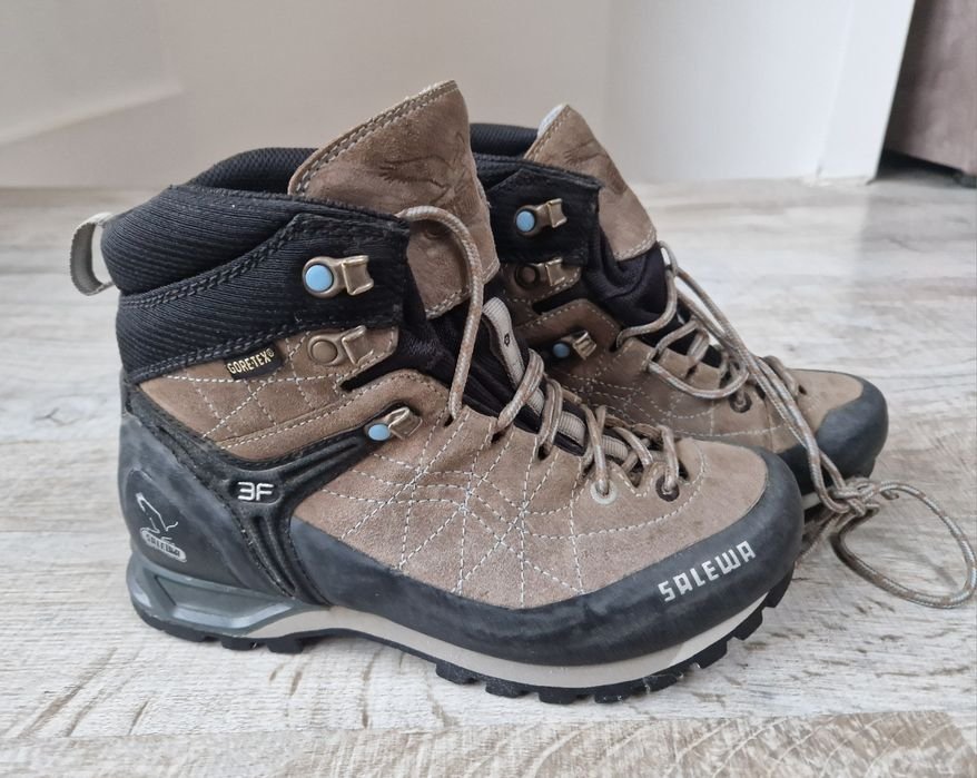 Men Salewa Boots Brown 37