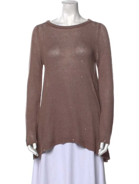 Brunello Cucinelli Туника Коричневая S