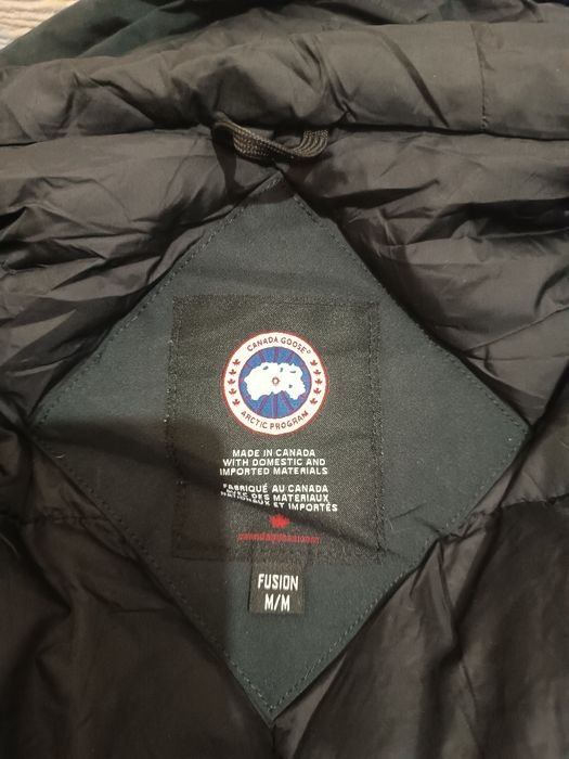Мужской Canada Goose Парка Чёрный 38