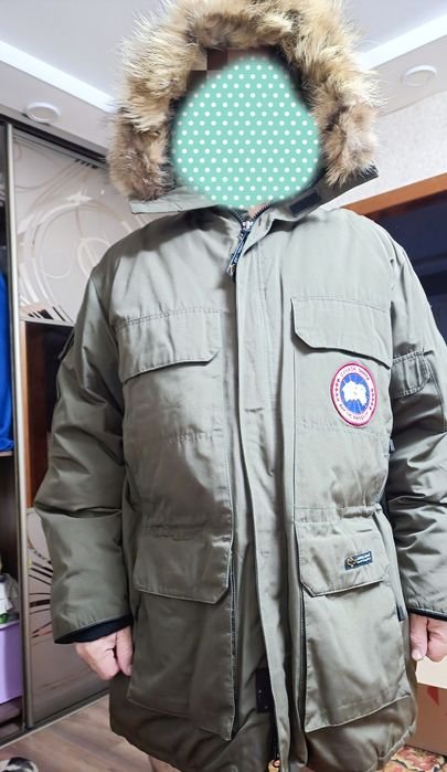 Femme Canada Goose Parka Kaki 42