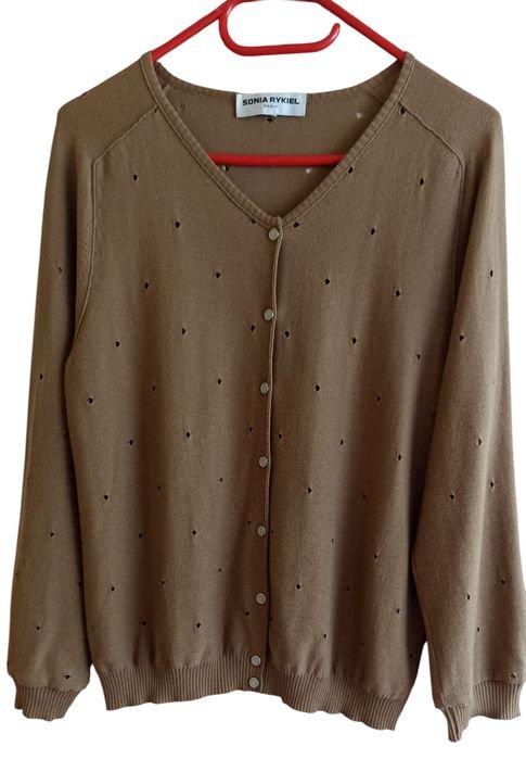 Женский Sonia Rykiel Свитер Коричневый 40