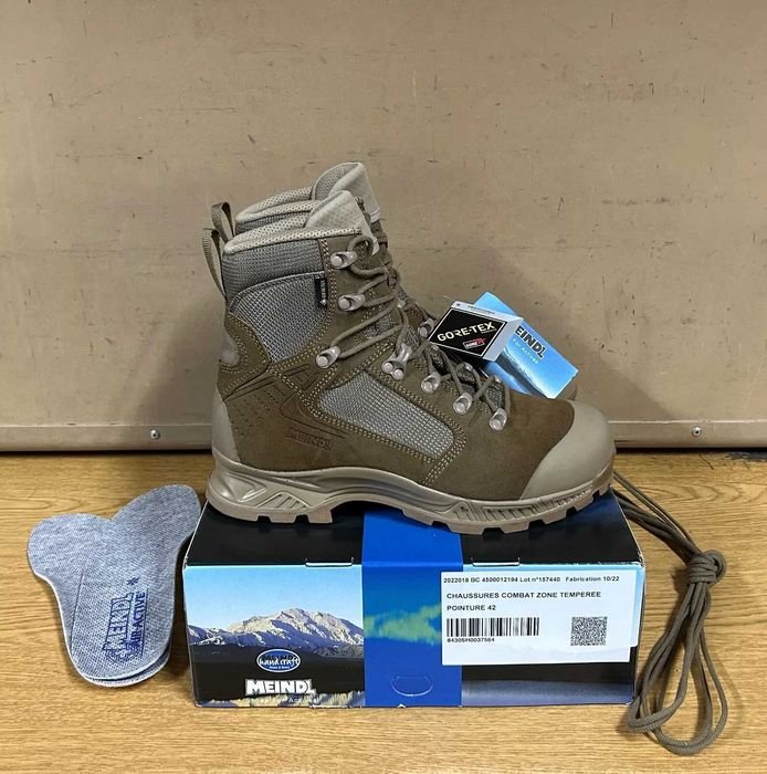 Мужской Meindl Черевики Серый Замша Другой