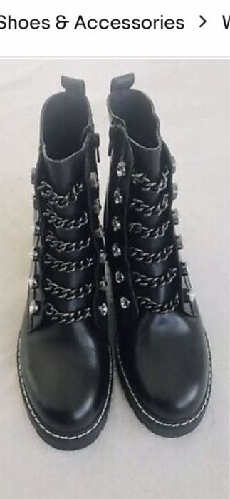 Donna Kurt Geiger Stivali Neri Pelle 37