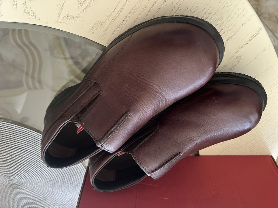 Женские Red Wing Ботинки Бордовые Кожа 40