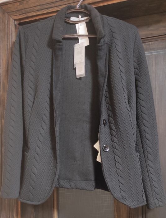 Женский Rinascimento Пиджак Чёрный 38