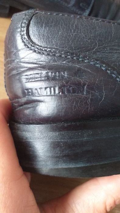 Homme Melvin & Hamilton Talons Bleu Marine Cuir 40