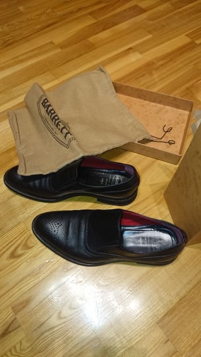 Uomo Barrett Oxfords Nero 42