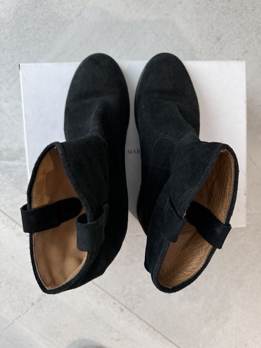 Damen Isabel Marant Stiefeletten Schwarz Leder 36
